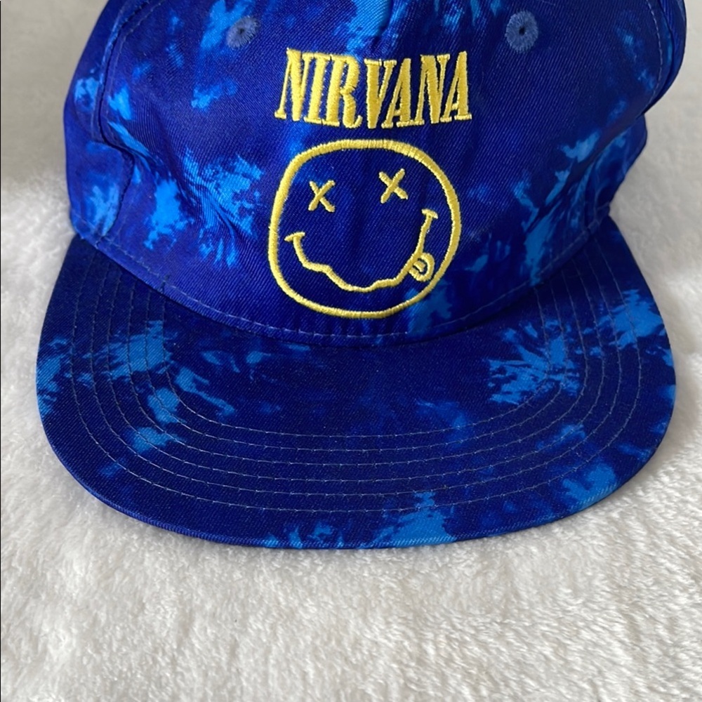 Nirvana Blue Tie-Dye hat